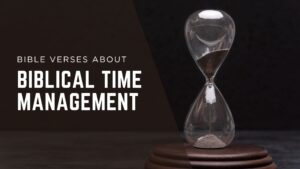 a hourglass on a wooden stand